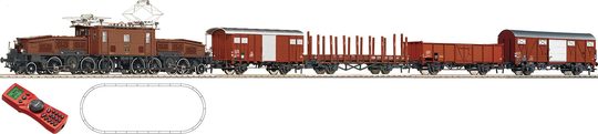 Digital starter set with Ce 6/8 electric locomotive and freight train<br /><a href='images/pictures/Roco/41280.jpg' target='_blank'>Full size image</a>